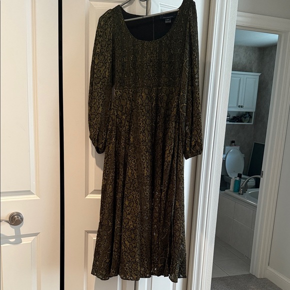 French connection snake print dress - Picture 1 of 4